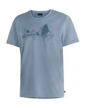 Maier Sports Hiking / Leisure T-shirt Tilia Pique (Polyester, quick-drying) sea blue Men's