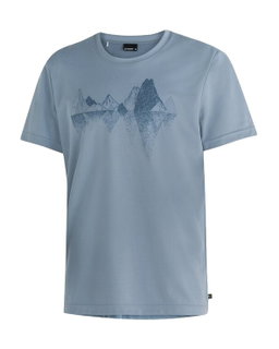 Maier Sports Wander-/Freizeit Tshirt Tilia Pique (Polyester, schnelltrocknend) seablau Herren