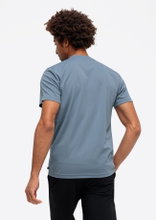 Maier Sports Hiking / Leisure T-shirt Tilia Pique (Polyester, quick-drying) sea blue Men's