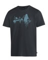 Maier Sports Wander-/Freizeit Tshirt Tilia Pique (Polyester, schnelltrocknend) schwarz Herren