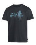 Maier Sports Wander-/Freizeit Tshirt Tilia Pique (Polyester, schnelltrocknend) schwarz Herren