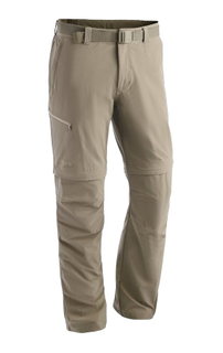 Maier Sports Wanderhose Tajo 2 Zipp-Off (lange Hose und Bermudas in einem) lang beige Herren