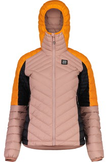 Maloja Zimowa kurtka puchowa ArgenteraM (wiatroszczelna, ciepła, wysoka izolacja) mauvepink/wielokolorowa damska