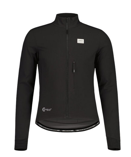 Maloja Fahrradjacke TschigatM Cycle Hybrid (winddicht, atmungsaktiv, 3 Rückentaschen) schwarz Herren