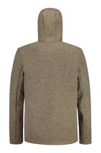 Maloja Fleece Jacket AvisioM (with hood, wool) brown men's