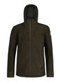 Maloja Fleecejacke AvisioM (mit Kapuze, Wolle) dunkelgrün Herren