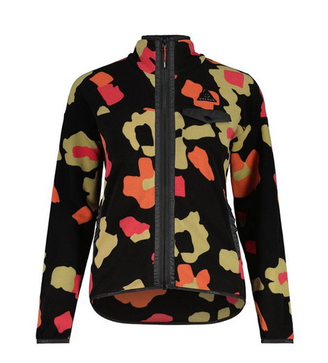 Maloja Fleece Jacket BocanaM Retro (with Alpine Primrose Allover Print) colourful Women