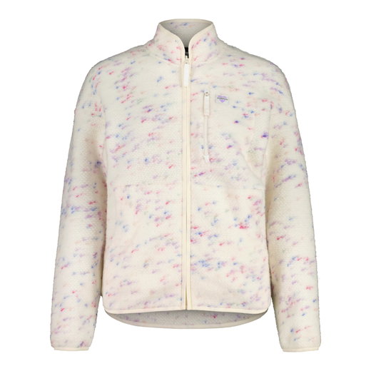 Maloja Fleecejacke CoettaM Mountain Fleece (Wollmischung, warm) creamweiss/bunt Damen