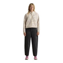 Maloja CoettaM Mountain Fleece Jacket (Wool Blend, Warm) Cream White/Colourful Ladies