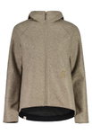 Maloja Kurtka polarowa FlachauM z kapturem (Alpine Wool) claybraun Damska