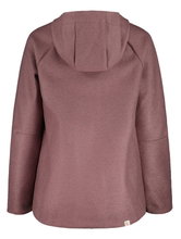 Maloja Fleece Jacket FlachauM with Hood (Alpine Wool) mauve pink Ladies