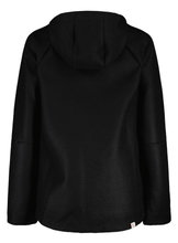 Maloja Fleecejacke FlachauM mit Kapuze (Alpine Wool) schwarz Damen