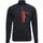 Maloja Fleecejacke SilberahornM (Stehkragen, Brusttasche) schwarz/grau Herren