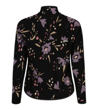 Maloja Fleece Pullover BocanaM Full-Zip black/flower ladies
