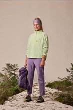Maloja Fleecepullover MeltinaM (Half Zip, atmungsaktiv) purple Damen