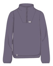 Maloja Fleecepullover MeltinaM (Half Zip, atmungsaktiv) purple Damen