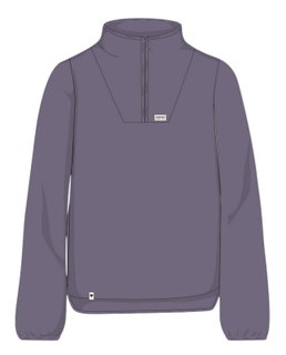 Maloja Fleece Pullover MeltinaM (Half Zip, breathable) purple ladies