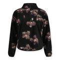 Maloja Fleecepullover MeltinaM Printed (Half Zip, atmungsaktiv) schwarz Damen
