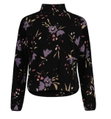 Maloja Fleecepullover RomaliaM (Oversize Fit) schwarz/blume Damen
