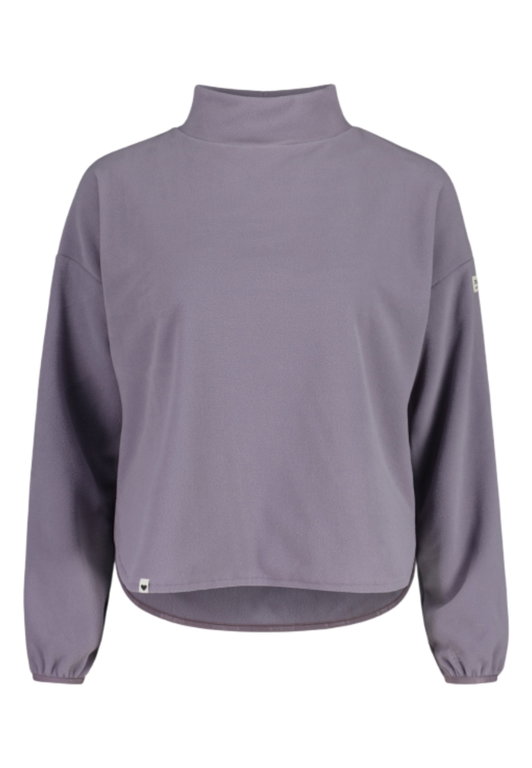 Maloja Fleecepullover RomaliaM (Oversize Fit) violett/purple Damen