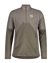 Maloja Hybridjacke ZunderschwammM (atmungsaktiv, wasserabweisend) stonegrau Herren