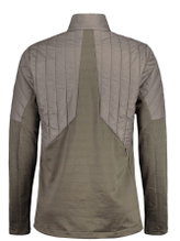 Maloja Hybridjacke ZunderschwammM (atmungsaktiv, wasserabweisend) stonegrau Herren
