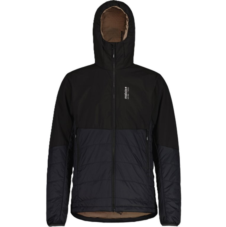 Maloja TajeleM Insulated Jacket for Ski Touring (PrimaLoft® Gold Insulation, windproof) black Men's