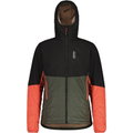 Maloja Isolationsjacke TajeleM Ski Touring Puffer (PrimaLoft® Gold-Isolation, winddicht) schwarz/bunt Herren