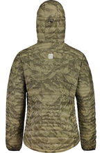Maloja Winter Down Jacket AlmajM ReDown (windproof, warm) camo green Men