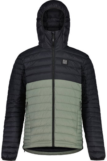 Maloja CallianoM Light Mountaineering ReDown Jacket (warm, high insulation) black/green Men's