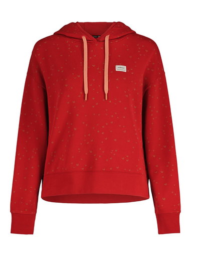 Maloja Organic Sweat Hoody Hoodie (Organic Cotton) red Women