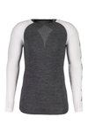 Maloja Langarmshirt BenedictM Shirt (maximale Bewegungsfreiheit) Unterwäsche grau Herren