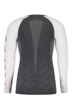 Maloja Langarmshirt BenedictM Shirt (maksymalna swoboda ruchów) Bielizna szara Mężczyźni