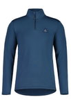 Maloja Langarmshirt CesarM Mountain Fleece (Halfzip, 4-Wege Stretch, schnelltrocknend) dunkelblau Herren