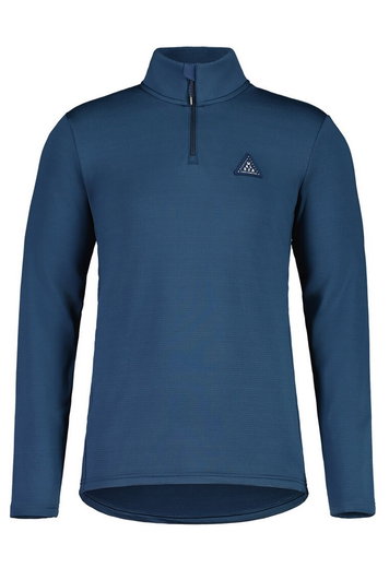 Maloja Long Sleeve Shirt CesarM Mountain Fleece (Halfzip, 4-Way Stretch, quick-drying) dark blue Men