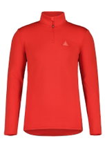 Maloja Long Sleeve Shirt CesarM Mountain Fleece (Halfzip, 4-way stretch, quick-drying) red Men