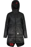 Maloja Wintermantel BerraM Urban Puffer Coat (winddicht, warm, leicht, wasserabweisend) schwarz Damen