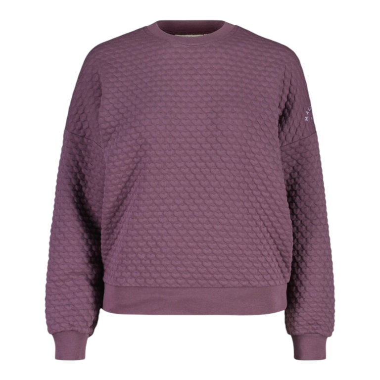 Maloja Pullover LaudachM (Sweatshirt, Sweat Bubble Hearts) violett Damen