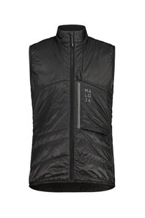 Maloja Ski-Weste ClesM Touring Puffer Vest (winddicht, Primaloft BIO-Wattierung) schwarz Herren