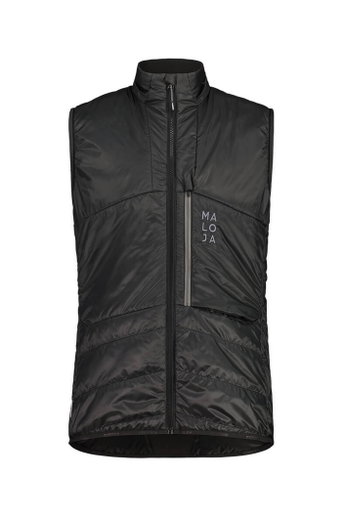 Maloja Ski Vest ClesM Touring Puffer Vest (windproof, Primaloft BIO insulation) black Men