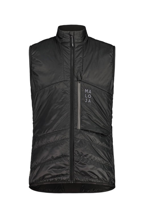 Maloja Ski-Weste ClesM Touring Puffer Vest (winddicht, Primaloft BIO-Wattierung) schwarz Herren