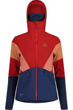 Maloja Ski Jacket FronebenM (windproof, water-repellent) red/multi-coloured ladies