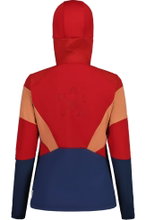 Maloja Ski Jacket FronebenM (windproof, water-repellent) red/multi-coloured ladies