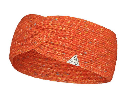 Maloja Stirnband PianiM (Baumwolle) orange Damen