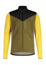 Maloja Trainingsjacke BresimoM Adventure Midlayer (elastisches Thermopile-Material) gelb/grün Herren