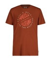 Maloja Freizeit-Tshirt SerdesM (Baumwolle/Modal) braun/rot Herren