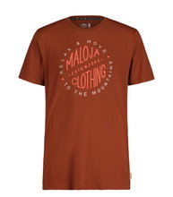 Maloja Leisure T-shirt SerdesM (Cotton/Modal) brown/red Men