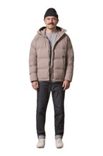 Maloja Winter-Daunenjacke VolpeM Adventure Puffer ReDown (winddicht, warm) braun Herren