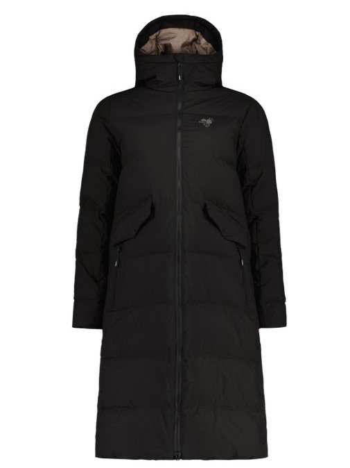 Maloja Winter-Daunenmantel AnkogelM Urban ReDown Coat (2-Lagen, sehr warm, winddicht) 2025 schwarz Damen