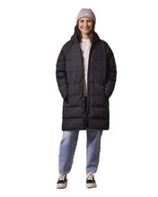 Maloja Winter-Daunenmantel MarzolaU Urban ReDown Coat (wärmend dank Daunenfüllung, winddicht) schwarz Damen